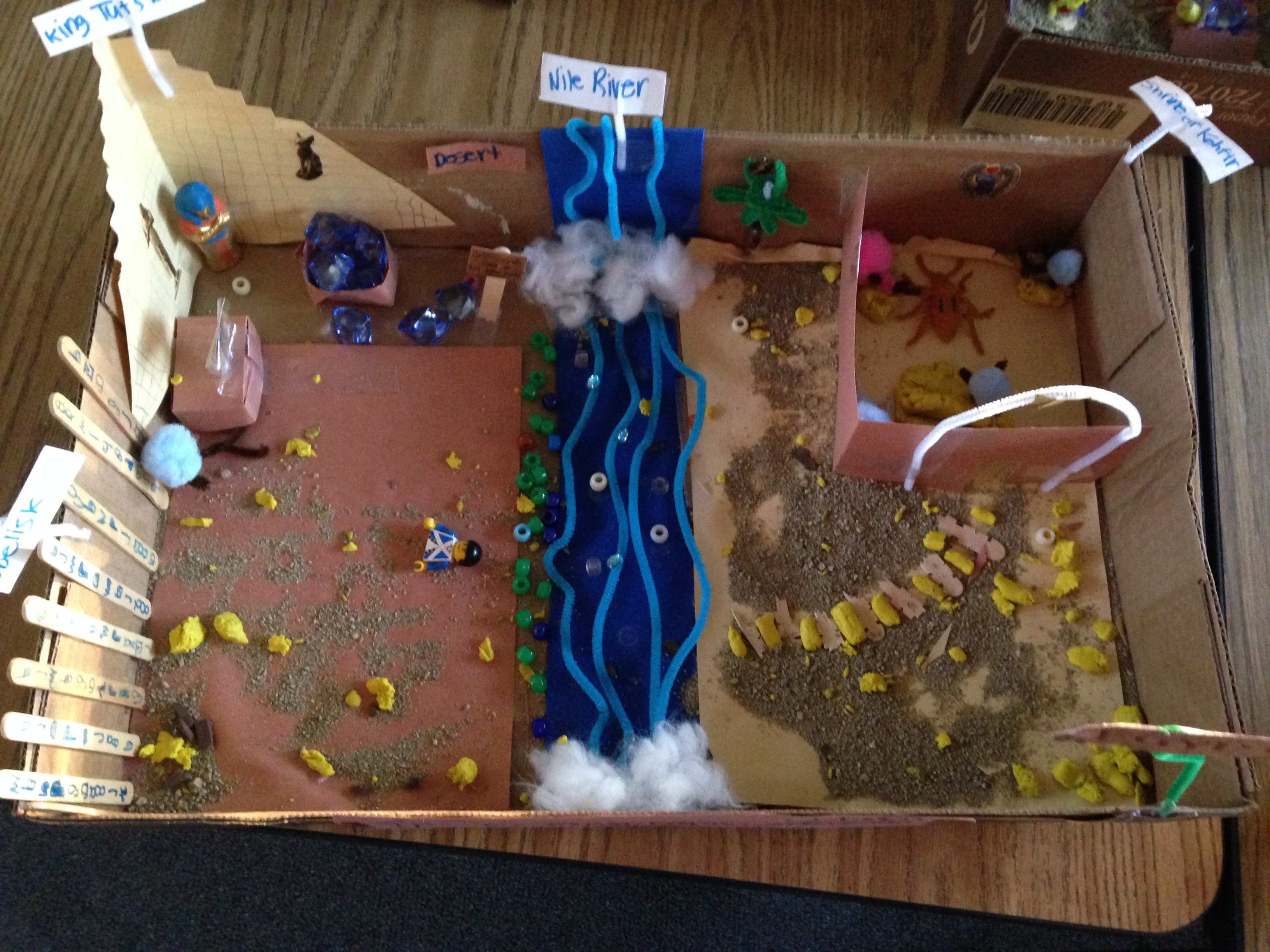 Ancient Egypt Diorama Fun 