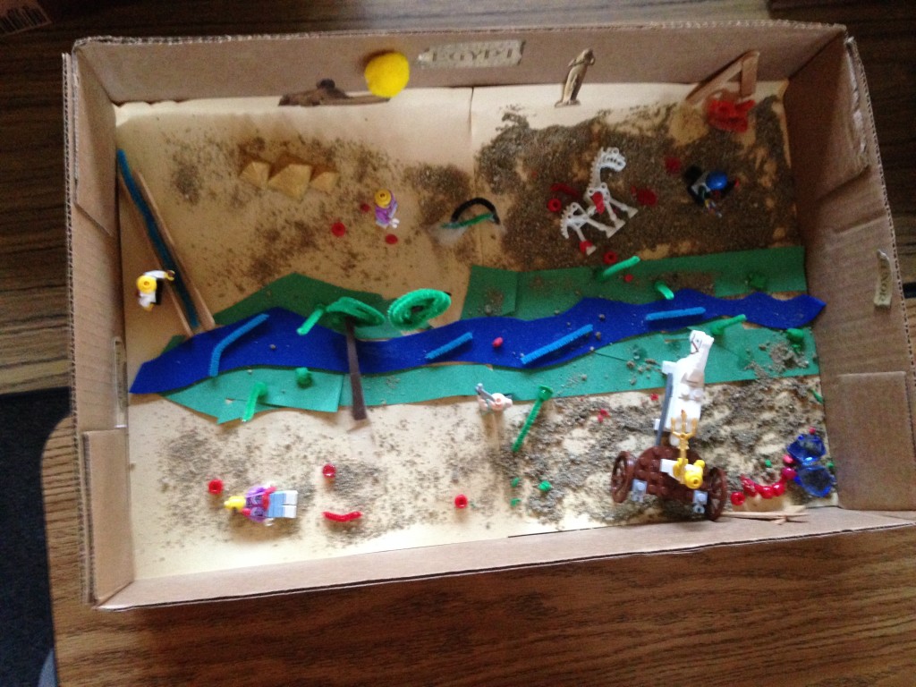 Ancient Egypt Diorama Fun